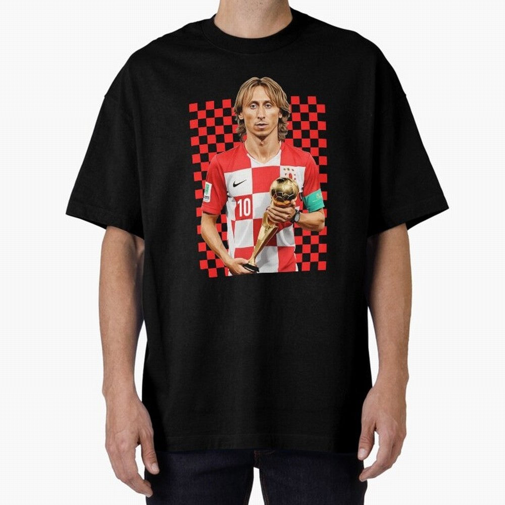 Luka Modric Ballon d'Or Graphic Essential T-Shirt Discover FIFA World Cup 2026 USA Canada Mexico Inspired by Mbappe, England and Germany Energy, Classic Soccer Heritage, Championship Pressure, Fan Loyalty and International Pride; Built for