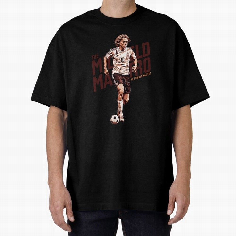 Luka - The Midfield Maestro Essential T-Shirt Join Supporters Worldwide for FIFA World Cup 2026 Group Stage for Fans of Messi, Neymar and Mbappe and Brazil, Portugal and Argentina, Bringing Soccer Culture, Superstar Moments, National Team Dreams