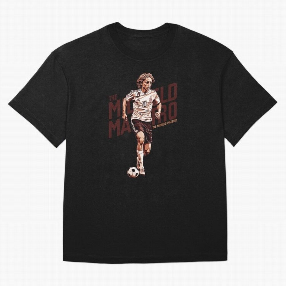Luka - The Midfield Maestro Essential T-Shirt Join Supporters Worldwide for FIFA World Cup 2026 Group Stage for Fans of Messi, Neymar and Mbappe and Brazil, Portugal and Argentina, Bringing Soccer Culture, Superstar Moments, National Team Dreams