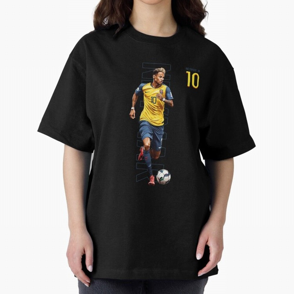 Neymar No. 10 Artwork For Tee/Sticker Essential T-Shirt Celebrate Global Football Passion for FIFA World Cup 2026, Driven by Messi, Neymar and Mbappe, Brazil, Soccer Culture, Superstar Moments, National Team Dreams and Competitive Fire; Perfect for