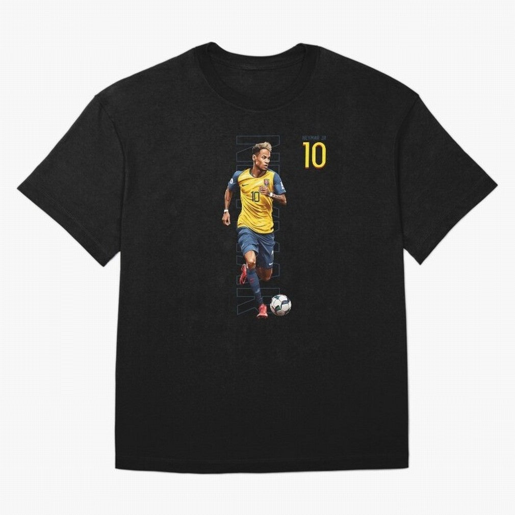 Neymar No. 10 Artwork For Tee/Sticker Essential T-Shirt Celebrate Global Football Passion for FIFA World Cup 2026, Driven by Messi, Neymar and Mbappe, Brazil, Soccer Culture, Superstar Moments, National Team Dreams and Competitive Fire; Perfect for