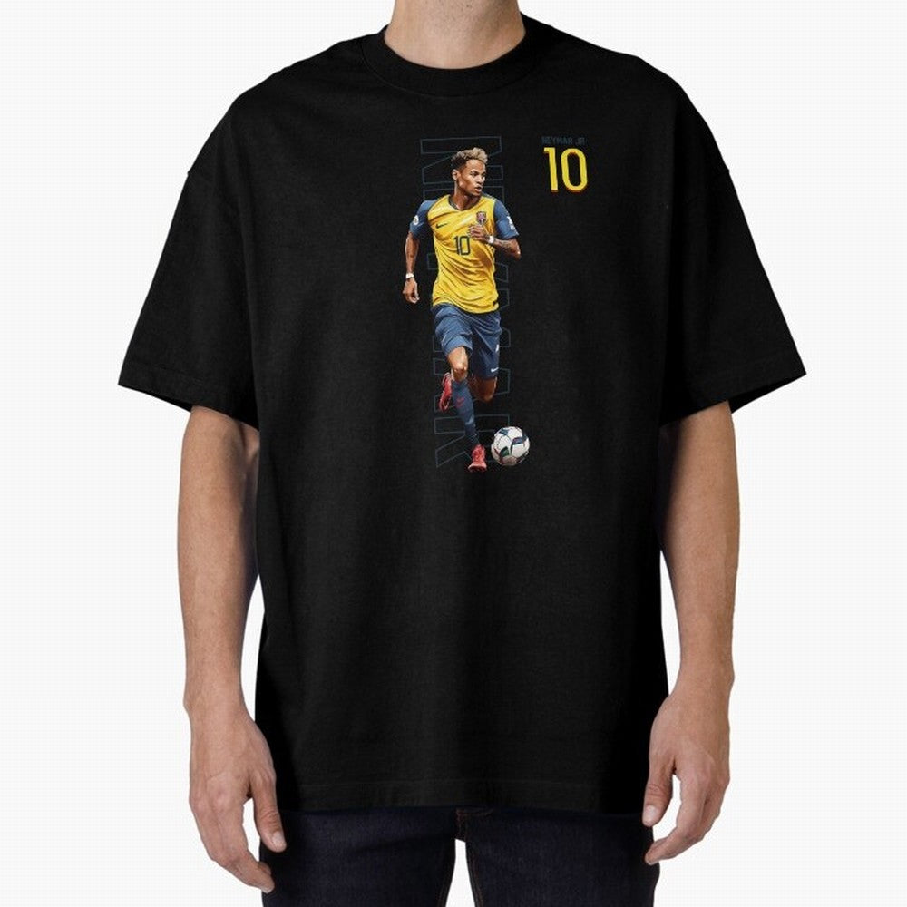 Neymar No. 10 Artwork For Tee/Sticker Essential T-Shirt Celebrate Global Football Passion for FIFA World Cup 2026, Driven by Messi, Neymar and Mbappe, Brazil, Soccer Culture, Superstar Moments, National Team Dreams and Competitive Fire; Perfect for