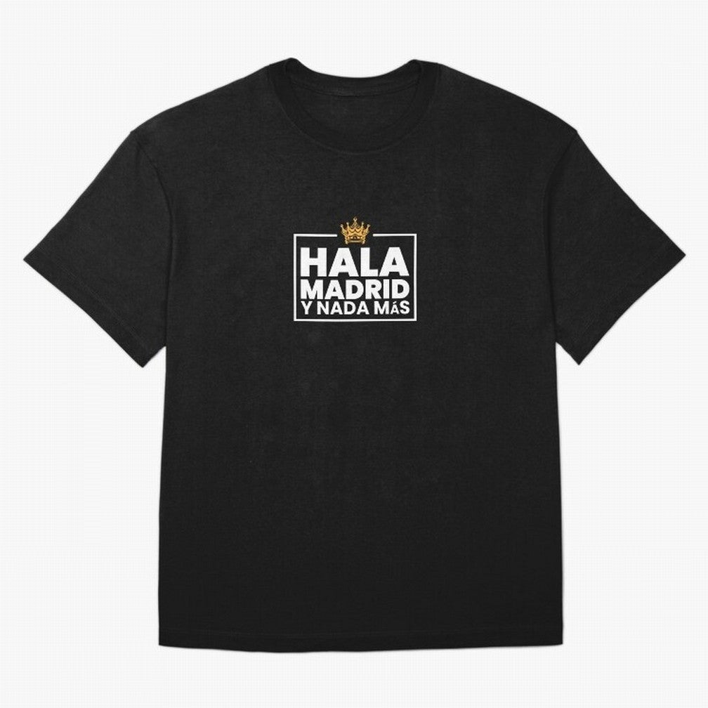 Hala Madrid Essential T-Shirt Follow Every Goal of Match Day Hype around FIFA World Cup 2026, Cristiano Ronaldo, Haaland and CR7, Germany, Game Day Rituals, Football Legends, Country Pride and the Road to the Final; Created for Match Day Parties,