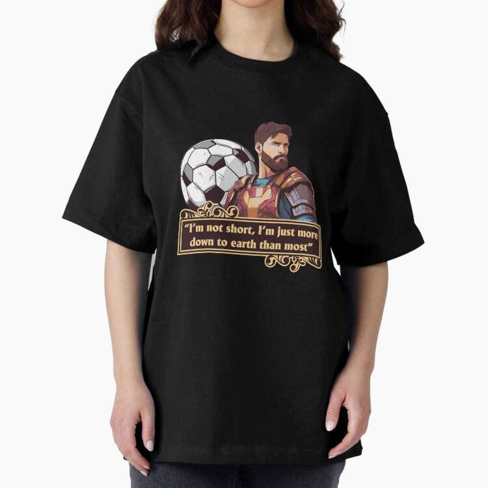 Messi Down To Earth Graphic Essential T-Shirt Follow Global Football Passion for FIFA World Cup 2026 USA Canada Mexico, Driven by Haaland and Mbappe, Spain, Football Festival Excitement, Trophy Ambitions, Country Rivalries and Star Player Buzz;
