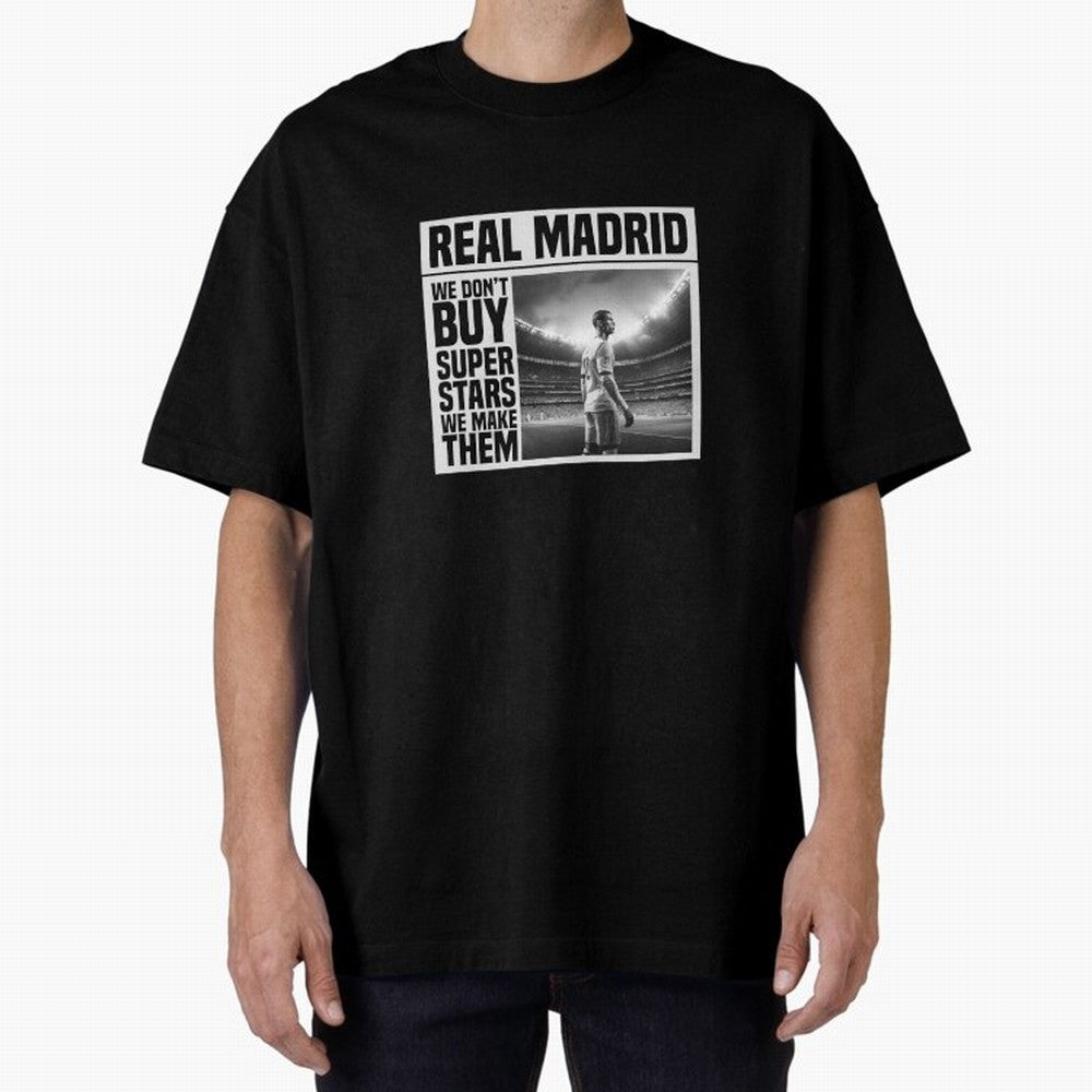 Real Madrid Makes Superstars Essential T-Shirt Relive Legendary Nights from FIFA World Cup 2026 USA Canada Mexico for Fans of Cristiano Ronaldo and France, Bringing Football Passion, Legendary Performances, Festival Vibes and Supporter Community;