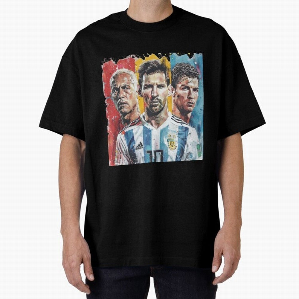 TOP 3 Soccer Players Classic T-Shirt Carry the Dream of FIFA World Cup 2026 USA Canada Mexico Driven by Neymar, Brazil Energy, Soccer Culture, Superstar Moments, National Team Dreams and Competitive Fire; Ideal for Passionate Fans Who Love Underdog