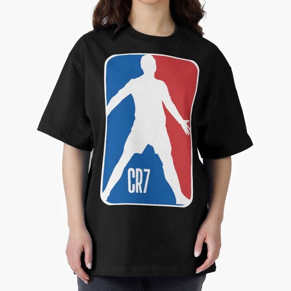 Cristiano Ronaldo - NBA style print Classic T-Shirt Join Global Football Passion for FIFA World Cup 2026 USA Canada Mexico, Driven by Mbappe, Argentina, France and Brazil, Game Day Rituals, Football Legends, Country Pride and the Road to the Final;