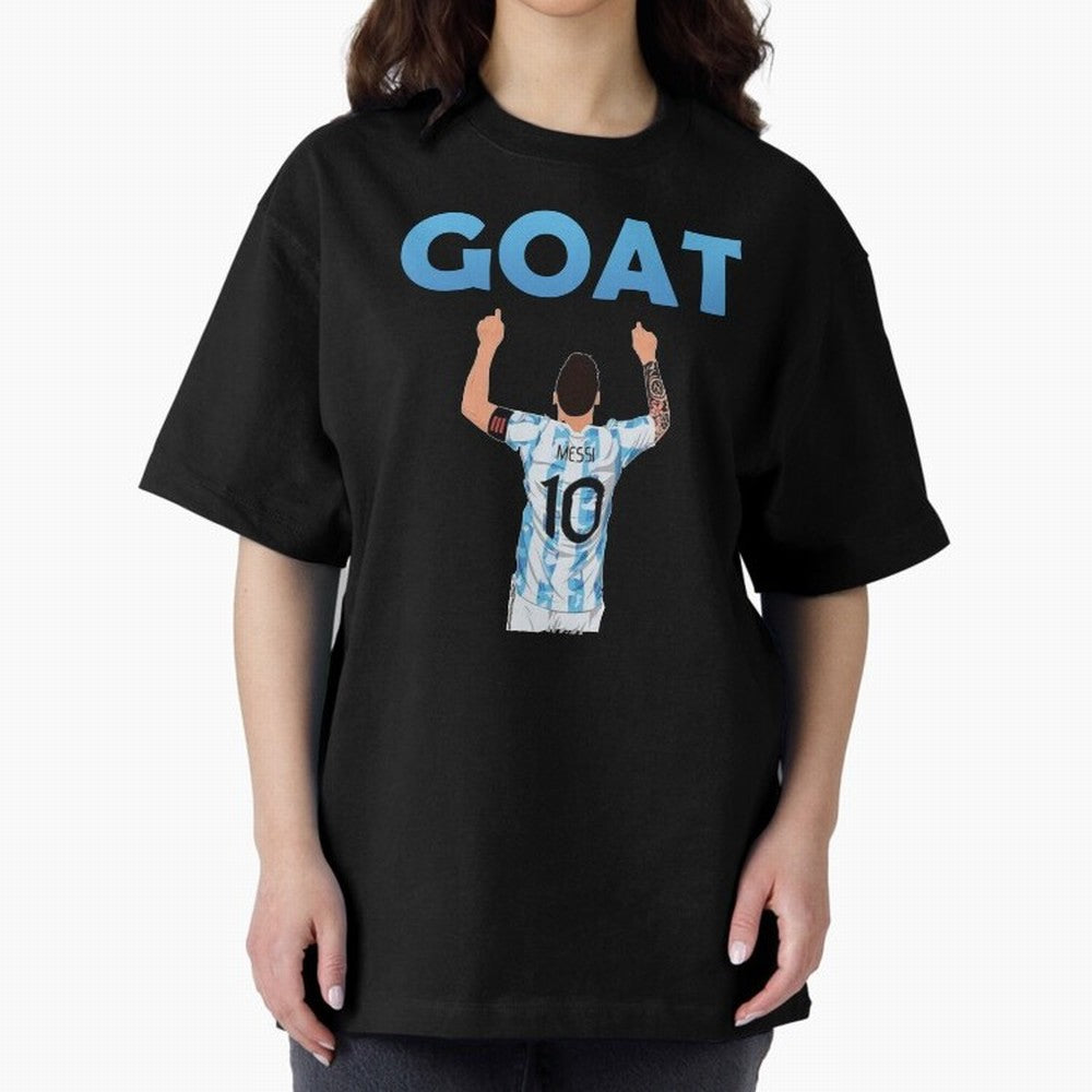 Messi GOAT Classic T-Shirt Cheer through Every Moment of FIFA World Cup 2026 USA Canada Mexico for Fans of Neymar, Haaland and Cristiano Ronaldo and Portugal, Bringing Supporter Pride, Iconic Celebrations, Legendary Names and Global Match Day