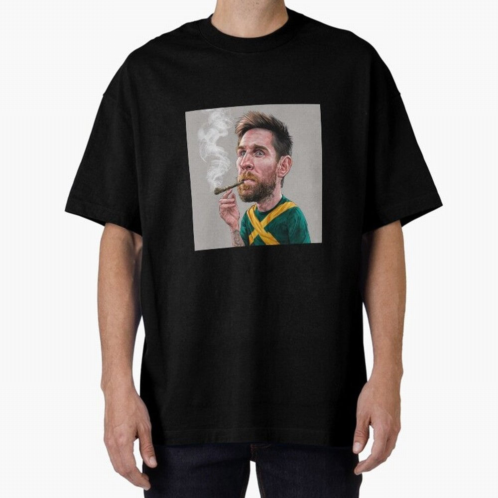 funny caricature of Lionel Messi Classic T-Shirt Bring Retro Soccer Energy to FIFA World Cup 2026 Group Stage for Fans of Haaland and Netherlands, Bringing Champion Mindset, Group Stage Buzz, Knockout Tension and Passionate Fan Culture; Ideal for