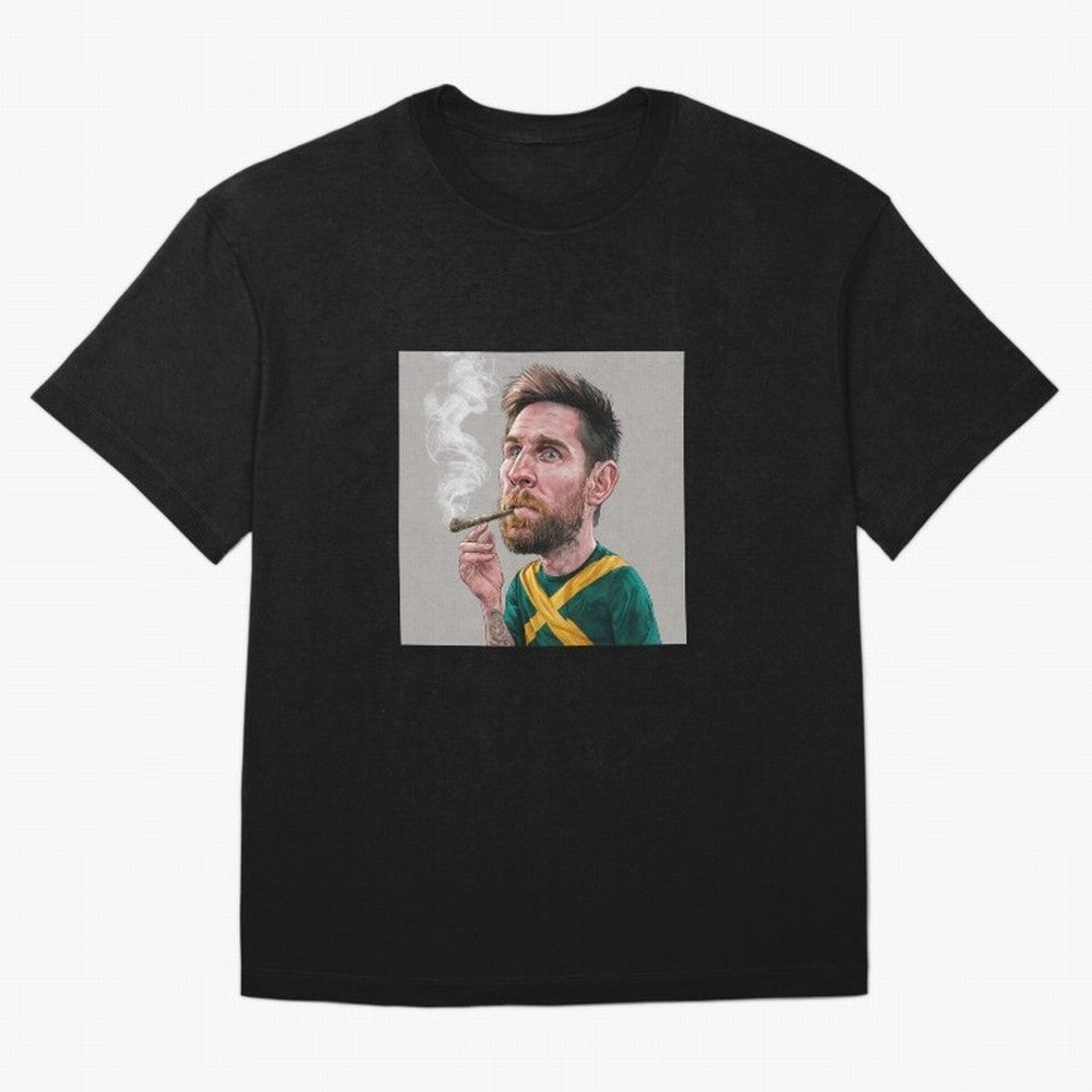 funny caricature of Lionel Messi Classic T-Shirt Bring Retro Soccer Energy to FIFA World Cup 2026 Group Stage for Fans of Haaland and Netherlands, Bringing Champion Mindset, Group Stage Buzz, Knockout Tension and Passionate Fan Culture; Ideal for
