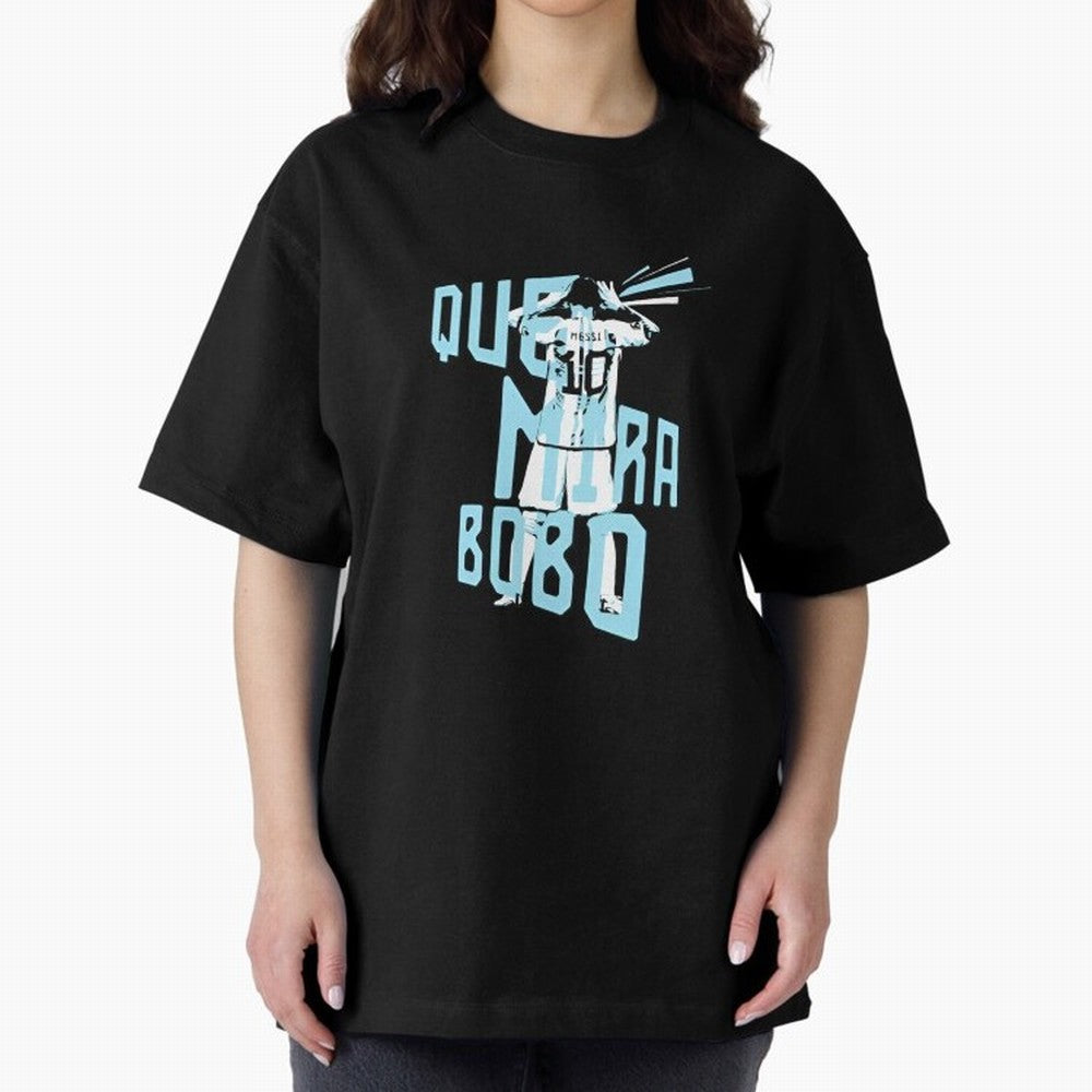Lionel messi Que mira bobo Classic T-Shirt Show Match Day Excitement for Global Football Passion for FIFA World Cup 2026 USA Canada Mexico, Celebrating Cristiano Ronaldo, Haaland and CR7, England, France and Netherlands, Sports Nostalgia,