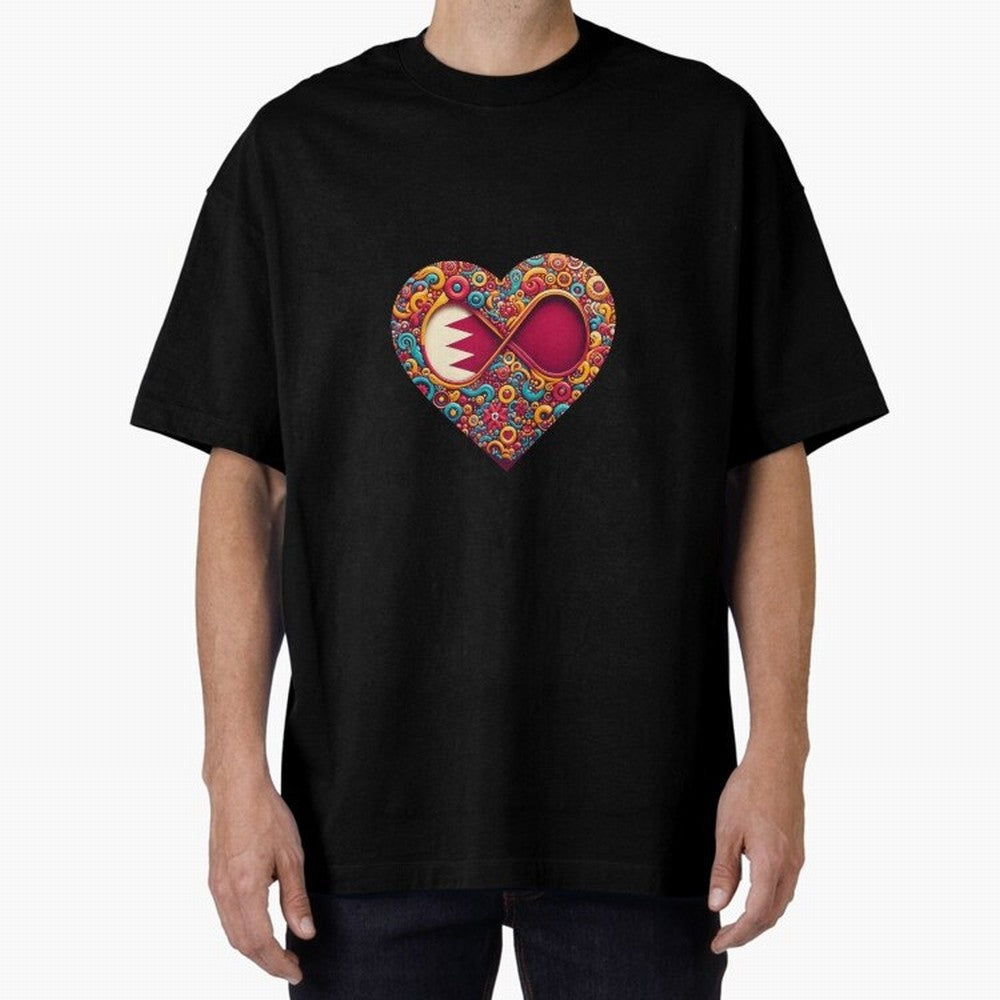 Qatar lover : From EgyApe Artists Oversized T-Shirt Enjoy FIFA World Cup 2026 USA Canada Mexico Spirit, Celebrating England and Germany, Haaland, Tournament Hype, Historic Matchups, Family Viewing Parties and Global Sports Pride; Great for