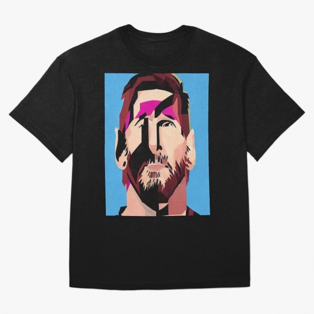 Lionel Messi The King of Soccer Classic T-Shirt Stand Out with Spirit from FIFA World Cup 2026 Group Stage for Fans of CR7 and Messi and Portugal, Spain and Germany, Bringing Retro Football Energy, Iconic Rivalries, Trophy Chase Drama and Stadium