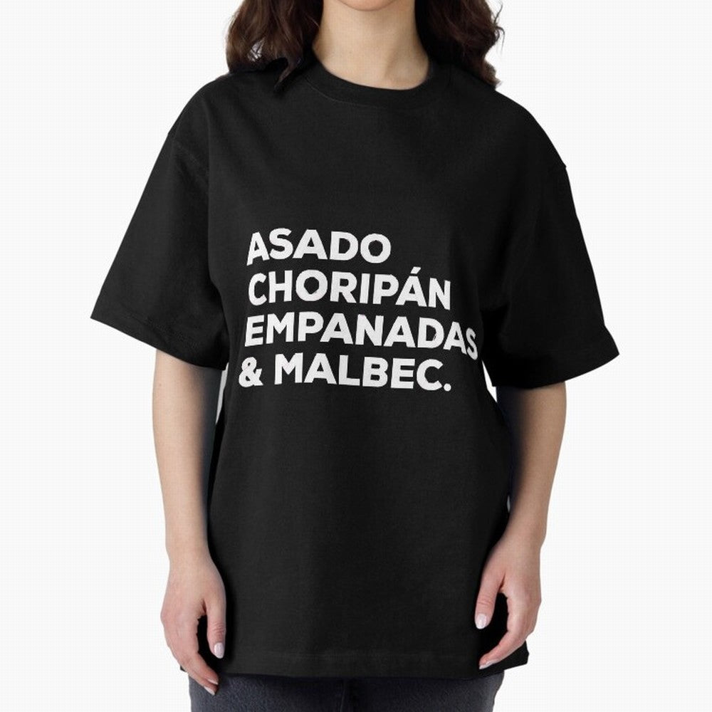 Argentine Cuisine Oversized T-Shirt Support Iconic Players in the FIFA World Cup 2026 Group Stage Journey through CR7 and Messi Highlights, Brazil, Portugal and Argentina Pride, Football History, Final Match Energy, Crowd Noise and Once in a