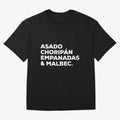 Argentine Cuisine Oversized T-Shirt Support Iconic Players in the FIFA World Cup 2026 Group Stage Journey through CR7 and Messi Highlights, Brazil, Portugal and Argentina Pride, Football History, Final Match Energy, Crowd Noise and Once in a