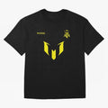 Lionel Messi logo - Argentina world champion Premium T-Shirt Feel the Heartbeat of Match Day Hype around FIFA World Cup 2026 Group Stage, Haaland, England, France and Netherlands, Sports Nostalgia, International Competition, Famous Players and