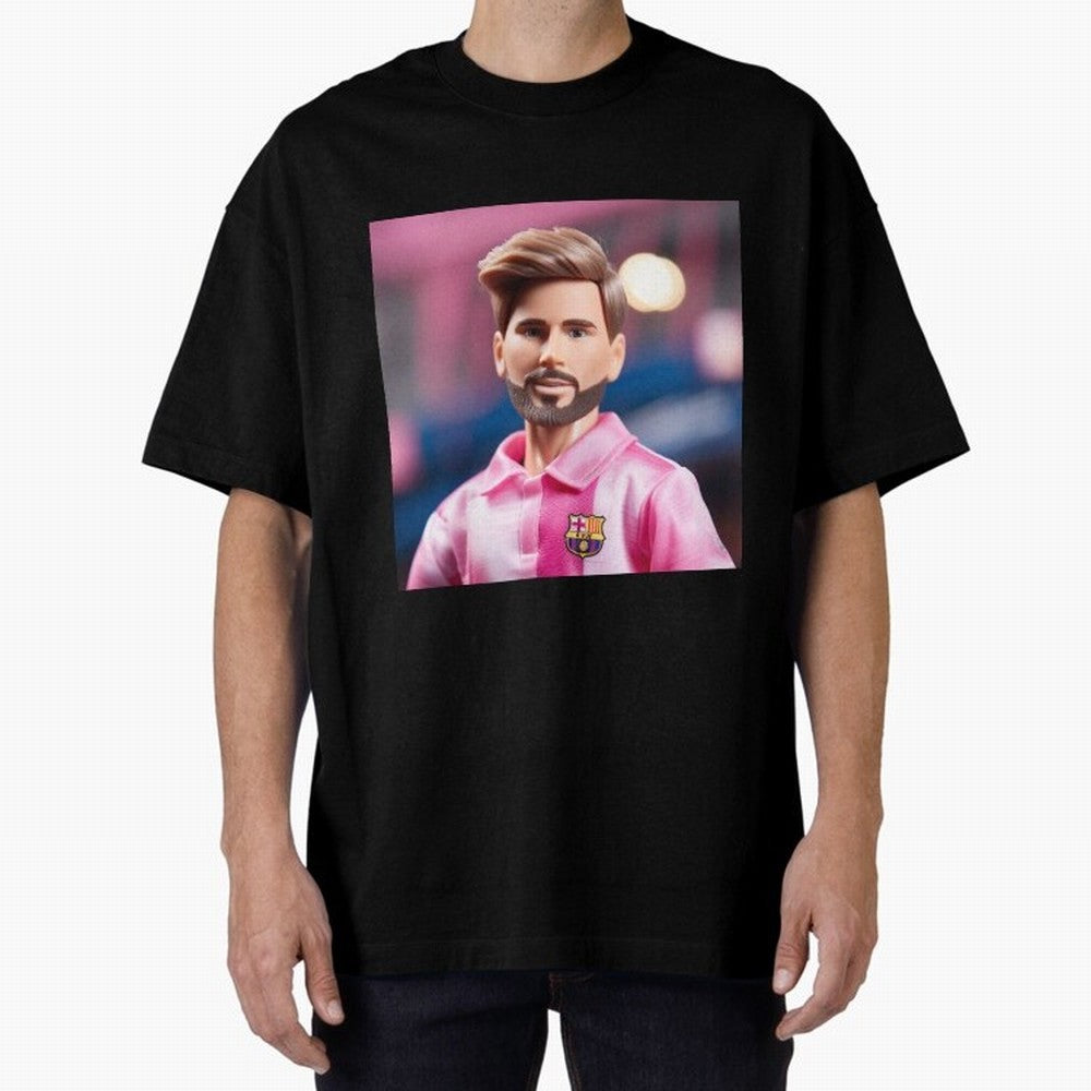 If Messi were a Barbie doll... Premium T-Shirt Bring Bold Fan Energy to FIFA World Cup 2026 USA Canada Mexico for Fans of Cristiano Ronaldo and Spain, Bringing Retro Football Energy, Iconic Rivalries, Trophy Chase Drama and Stadium Atmosphere;