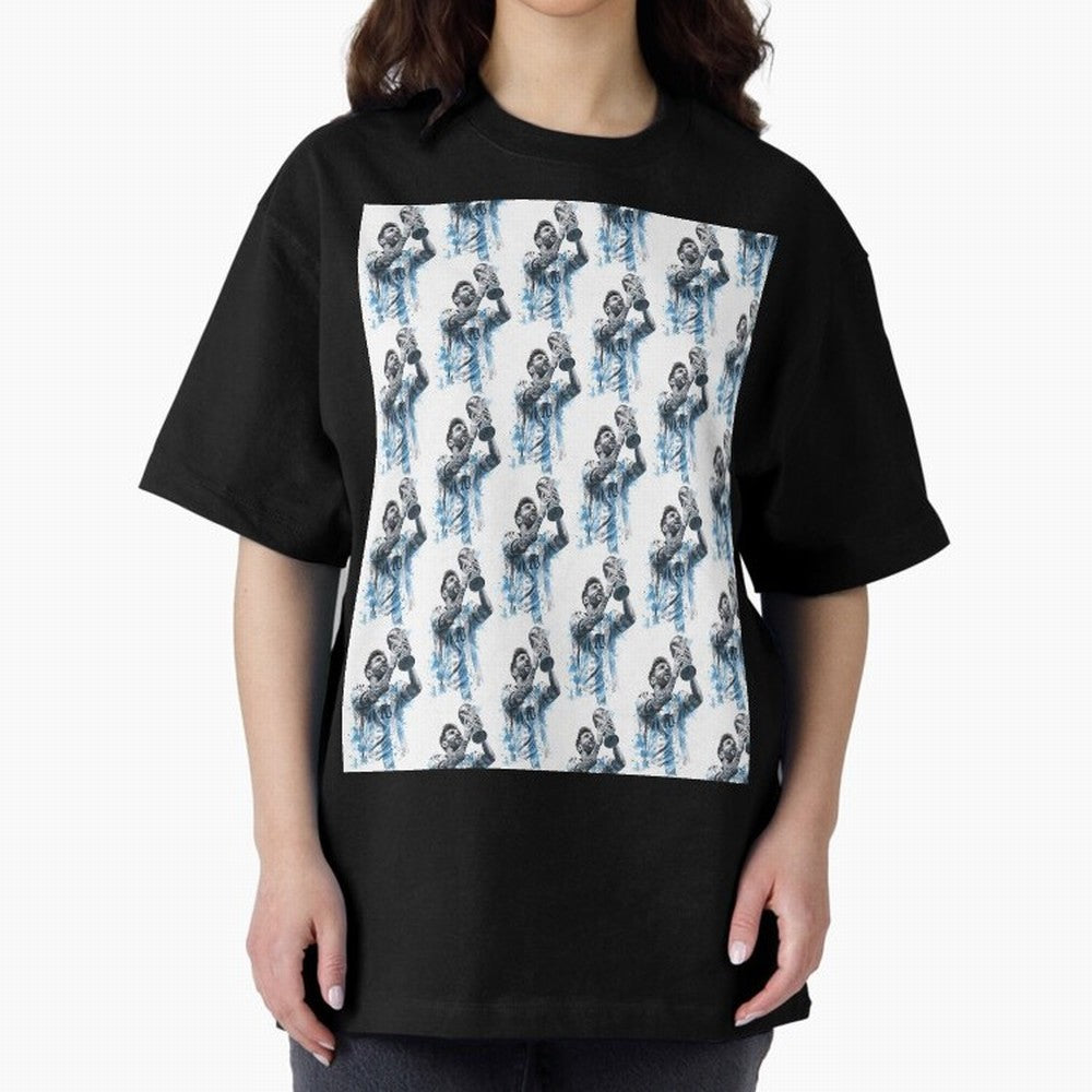 Lionel Messi Graphic T-Shirt Wear the Spirit of FIFA World Cup 2026 for Fans of Cristiano Ronaldo and Brazil, Portugal and Argentina, Bringing Vintage Soccer Flavor, Modern Football Stars, National Flags and Final Night Emotion; Perfect for Fans,