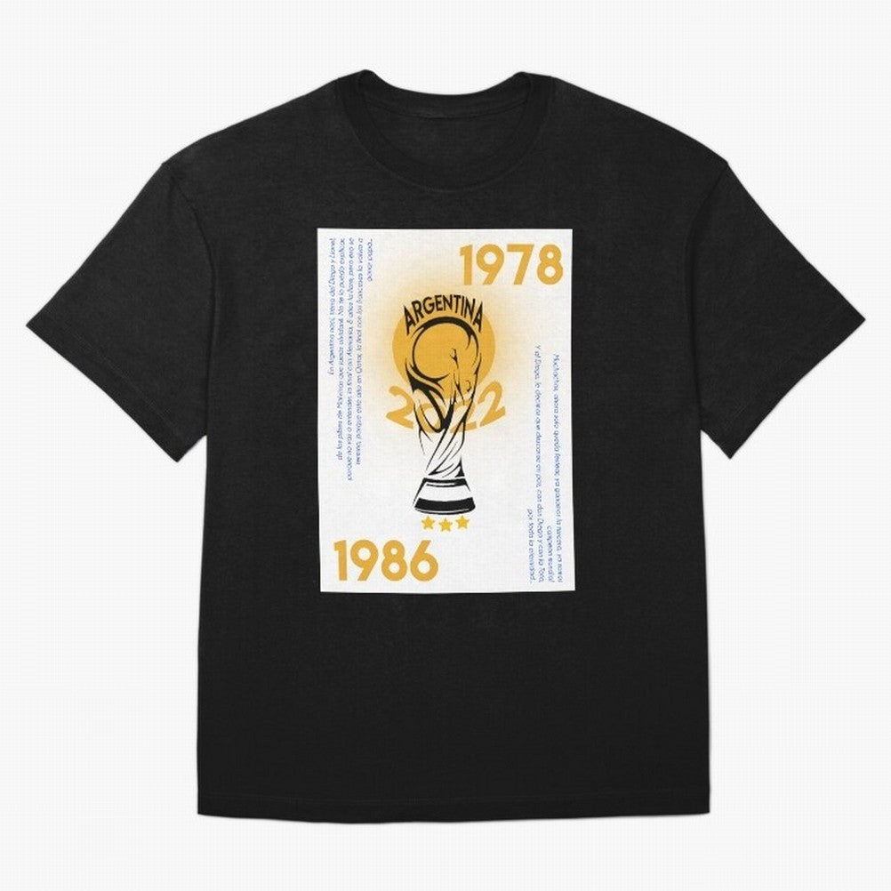 WORLD CHAMPIONS ARGENTINA Premium T-Shirt Carry National Pride through the FIFA World Cup 2026 USA Canada Mexico Journey through Cristiano Ronaldo, Haaland and CR7 Highlights, Netherlands Pride, Championship Spirit, Famous Goals, Roaring Crowds and