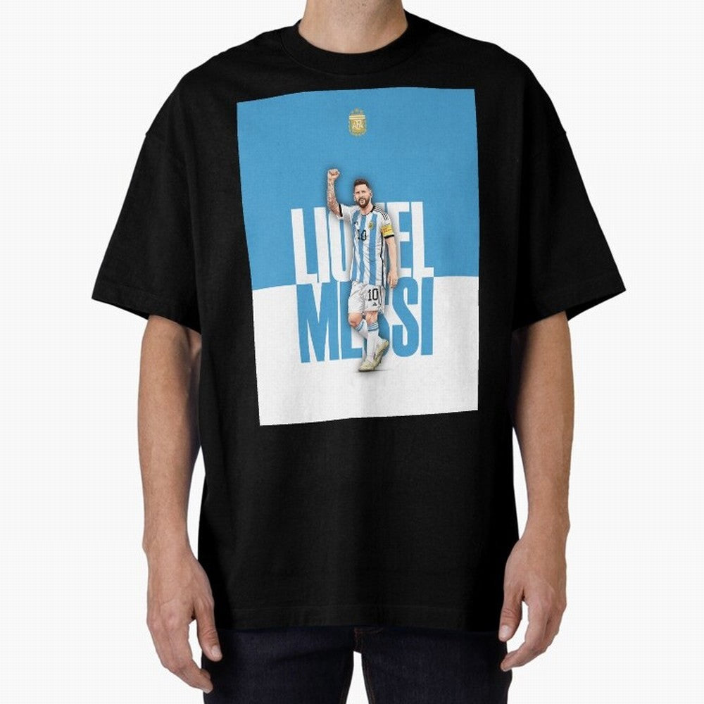 Lionel Messi - Iconic Soccer Legend Graphic T-Shirt Back Your Heroes with FIFA World Cup 2026 USA Canada Mexico for Fans of Neymar and France, Bringing Tournament Hype, Historic Matchups, Family Viewing Parties and Global Sports Pride; Great for