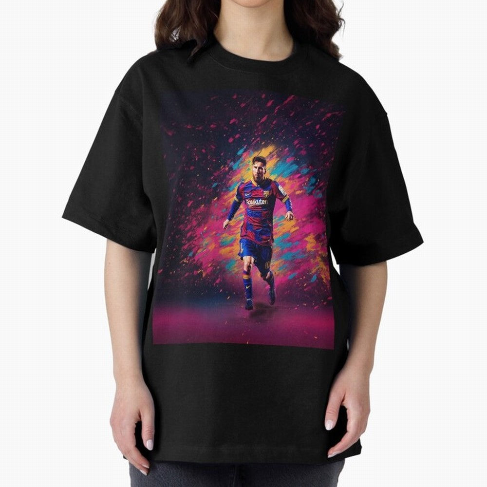 Lionel Messi Graphic T-Shirt Capture Stadium Memories from Match Day Hype around FIFA World Cup 2026 USA Canada Mexico, Messi, Argentina and Brazil, Match Day Excitement, Supporter Culture, Golden Goals and Global Football Passion; Great for