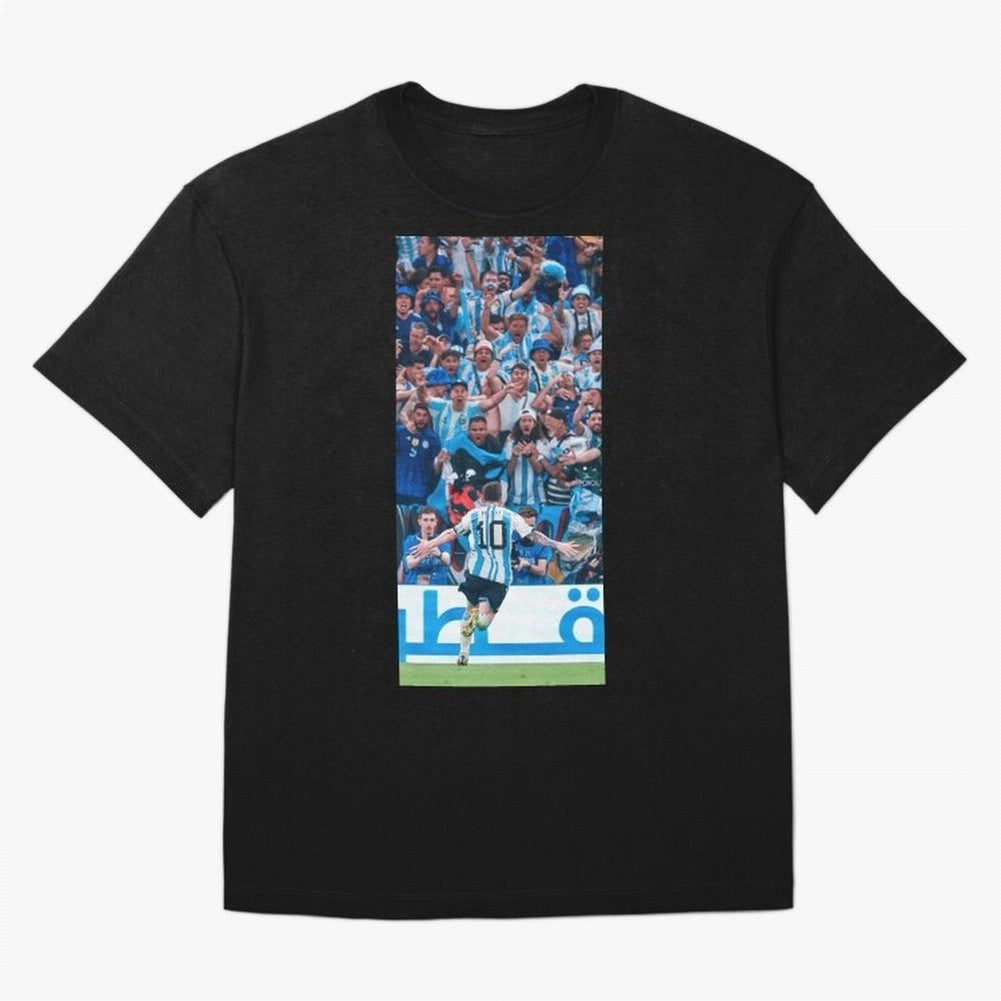 Lionel Messi world cup Premium T-Shirt Celebrate National Team Dreams in Match Day Hype around FIFA World Cup 2026 Group Stage, Messi and Cristiano Ronaldo, England, France and Netherlands, Football History, Final Match Energy, Crowd Noise and Once