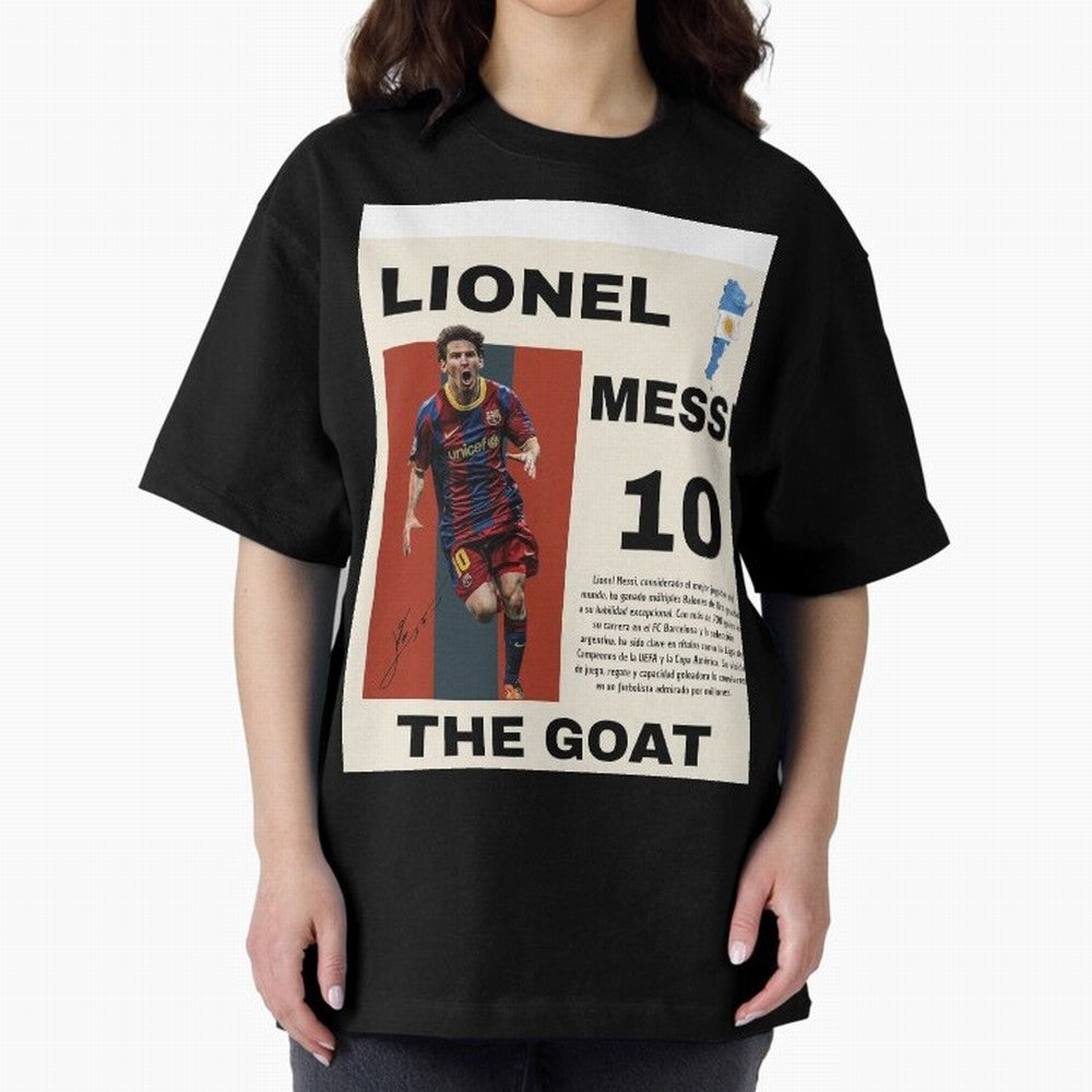Messi 10 Graphic T-Shirt Step into Global Football Passion for FIFA World Cup 2026 Group Stage, Built around Messi, CR7 and Mbappe, Brazil, Portugal and Argentina, Sports Nostalgia, International Competition, Famous Players and Unforgettable