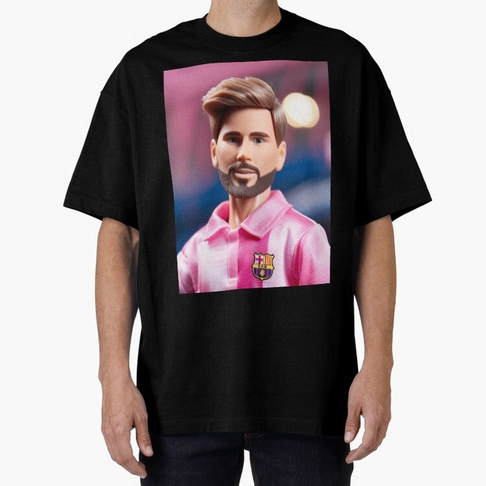If Messi were a Barbie doll... Graphic T-Shirt Celebrate the Road through Match Day Hype around FIFA World Cup 2026, CR7, Spain and Netherlands, Stadium Chants, National Pride, Trophy Dreams and Unforgettable Football Memories; Perfect for