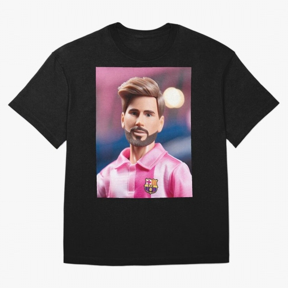 If Messi were a Barbie doll... Graphic T-Shirt Celebrate the Road through Match Day Hype around FIFA World Cup 2026, CR7, Spain and Netherlands, Stadium Chants, National Pride, Trophy Dreams and Unforgettable Football Memories; Perfect for