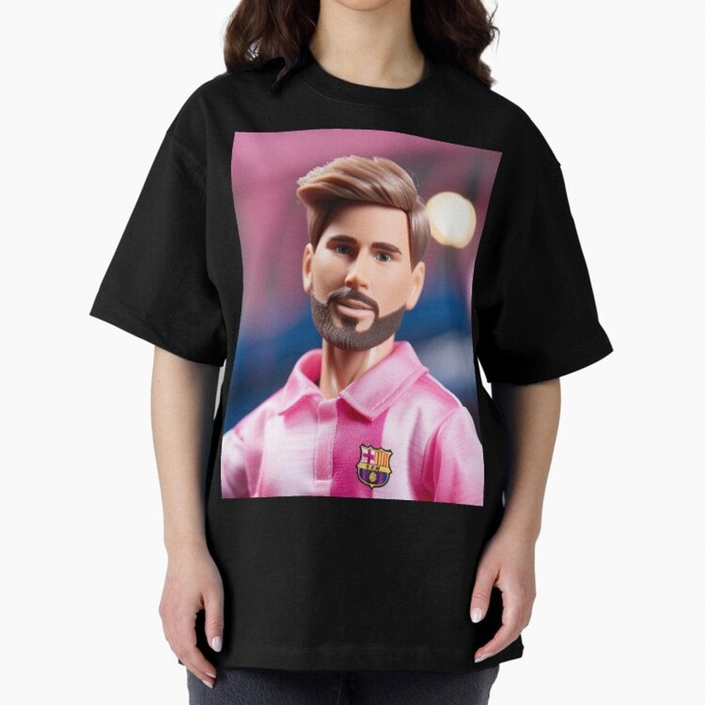 If Messi were a Barbie doll... Graphic T-Shirt Celebrate the Road through Match Day Hype around FIFA World Cup 2026, CR7, Spain and Netherlands, Stadium Chants, National Pride, Trophy Dreams and Unforgettable Football Memories; Perfect for