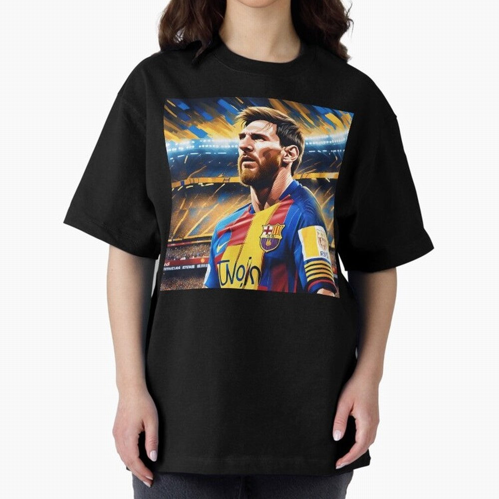Lionel Messi Premium T-Shirt Unlock Match Day Hype around FIFA World Cup 2026 USA Canada Mexico, Mbappe, Argentina, France and Brazil, Match Day Excitement, Supporter Culture, Golden Goals and Global Football Passion; Created for Match Day Parties,