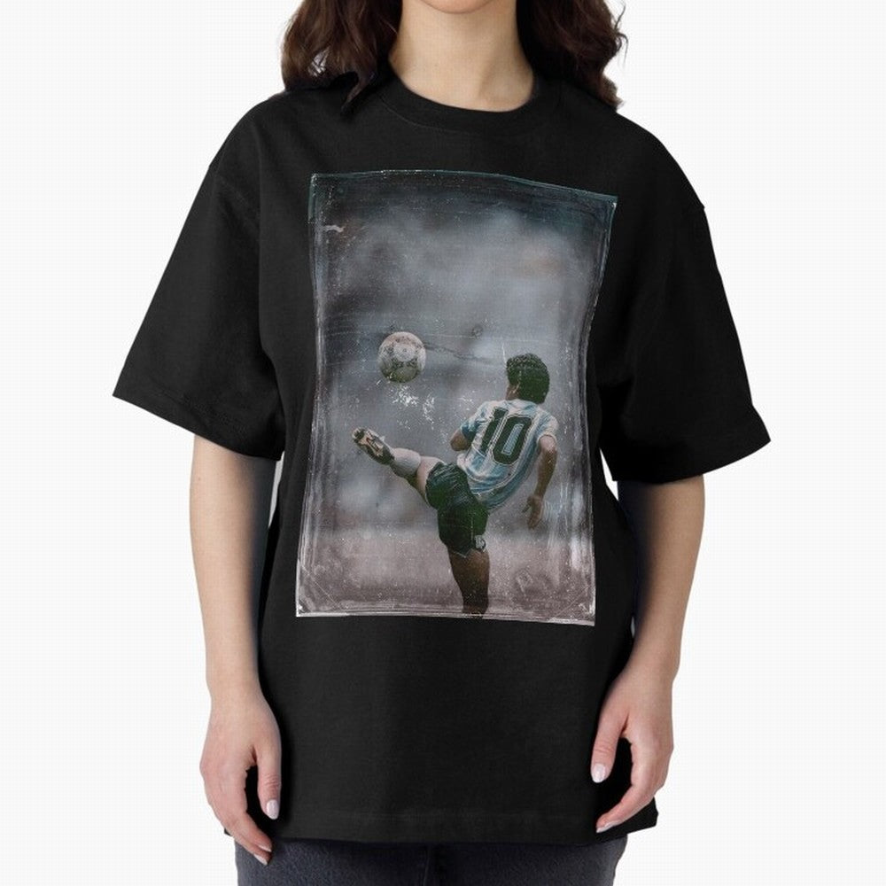 Diego Maradona Vintage Classic T-Shirt Fuel FIFA World Cup 2026 Group Stage Inspired by Haaland and Mbappe, Brazil Energy, Championship Spirit, Famous Goals, Roaring Crowds and International Football Unity; Great for Supporters Who Love Legendary