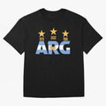Argentina World Champion ¨C La Albiceleste Tri-blend T-Shirt Support FIFA World Cup 2026 for Fans of Messi and Argentina and Brazil, Bringing Vintage Soccer Flavor, Modern Football Stars, National Flags and Final Night Emotion; Great for Supporters