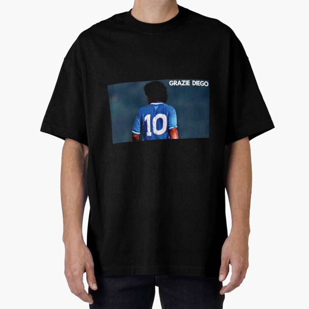 GRAZIE DIEGO! Classic T-Shirt Bring a Champion Mindset to Global Football Passion for FIFA World Cup 2026, Connected to Mbappe and Neymar, Brazil, Stadium Memories, Football Loyalty, International Chants and Championship Tradition; Built for
