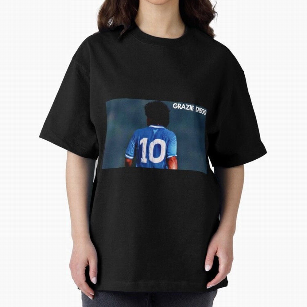 GRAZIE DIEGO! Classic T-Shirt Bring a Champion Mindset to Global Football Passion for FIFA World Cup 2026, Connected to Mbappe and Neymar, Brazil, Stadium Memories, Football Loyalty, International Chants and Championship Tradition; Built for
