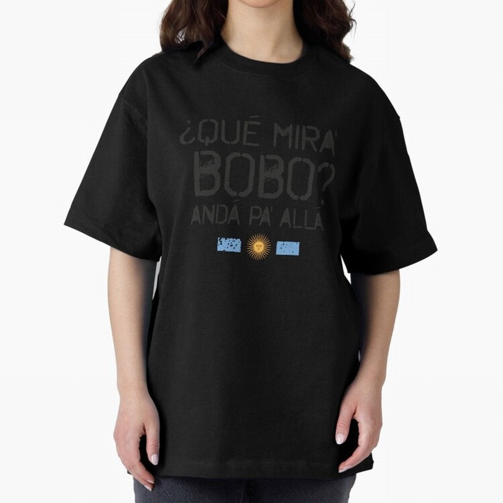 Que miras bobo anda pa alla Classic T-Shirt Turn Up for Match Day Hype around FIFA World Cup 2026 USA Canada Mexico, Cristiano Ronaldo, Portugal, Spain and Germany, Retro Football Energy, Iconic Rivalries, Trophy Chase Drama and Stadium Atmosphere;