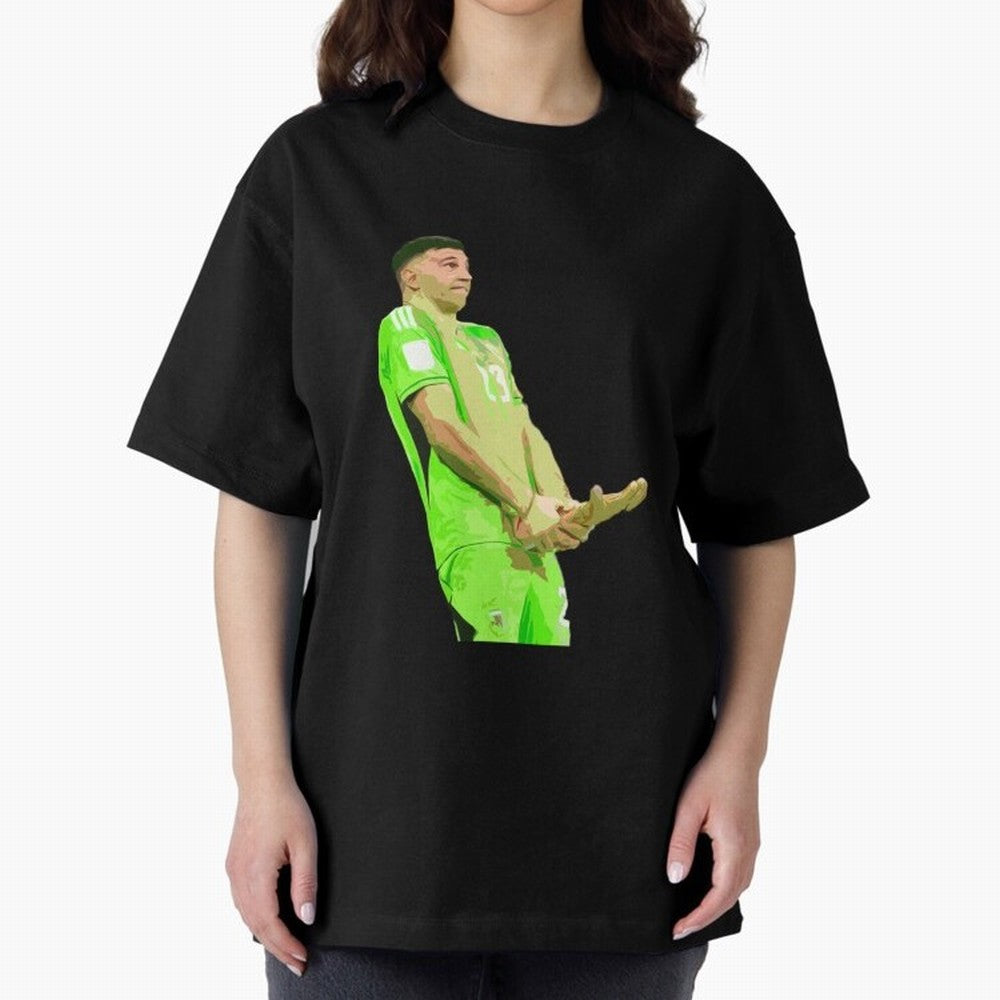 Dibu Martinez Classic T-Shirt Celebrate FIFA World Cup 2026 USA Canada Mexico Spirit, Capturing England, Messi, CR7 and Mbappe, Stadium Chants, National Pride, Trophy Dreams and Unforgettable Football Memories; Ideal for Football Dads, Football