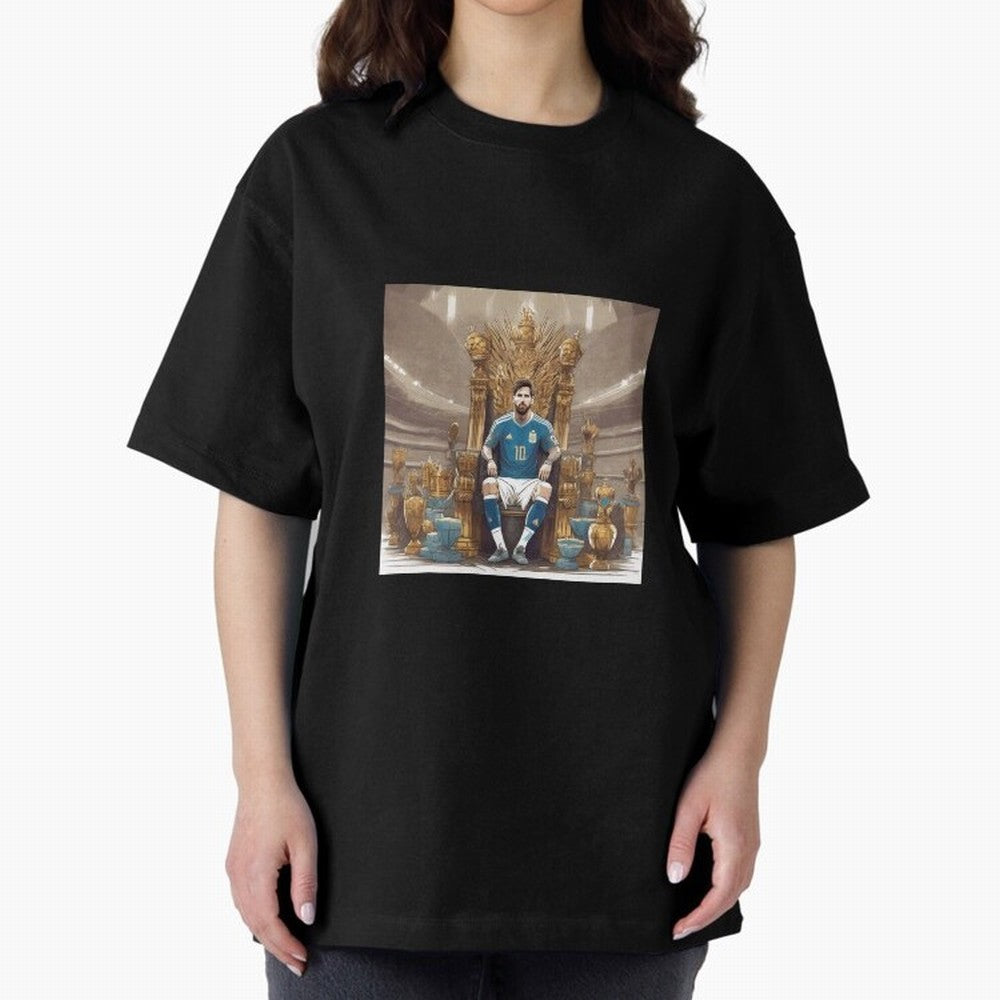 Messi Argentina Futbol Soccer King T-Shirt Classic T-Shirt Build FIFA World Cup 2026 Group Stage for Fans of Cristiano Ronaldo and England and Germany, Bringing Vintage Soccer Flavor, Modern Football Stars, National Flags and Final Night Emotion;