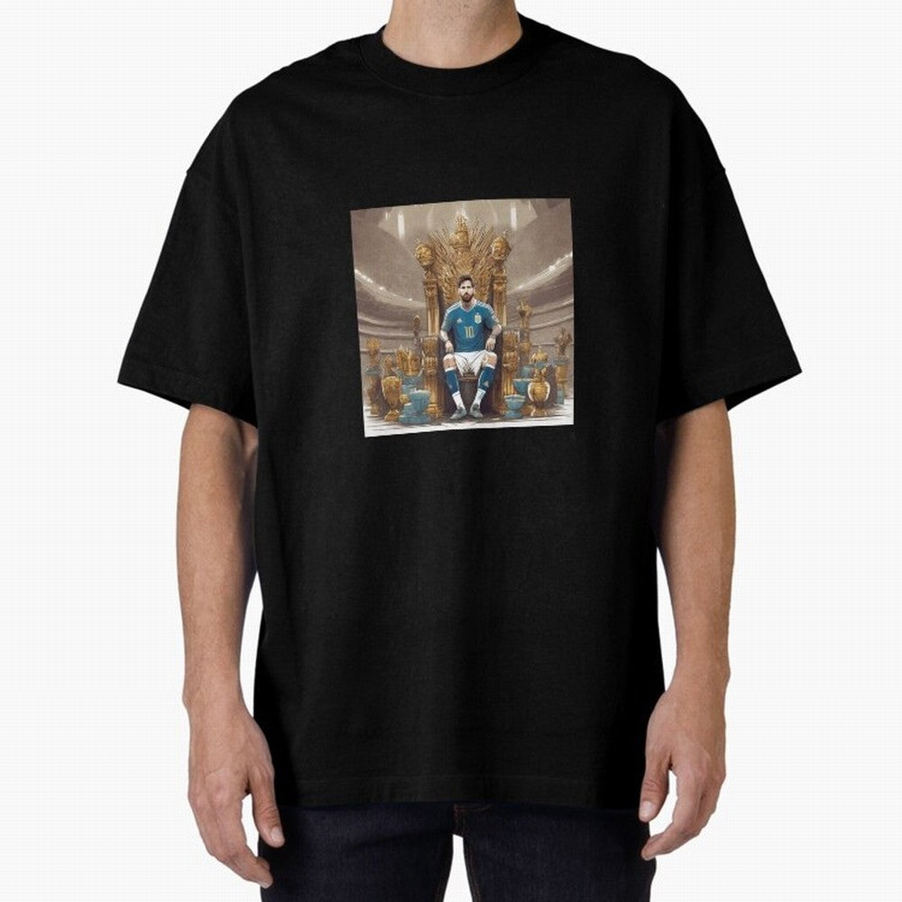 Messi Argentina Futbol Soccer King T-Shirt Classic T-Shirt Build FIFA World Cup 2026 Group Stage for Fans of Cristiano Ronaldo and England and Germany, Bringing Vintage Soccer Flavor, Modern Football Stars, National Flags and Final Night Emotion;