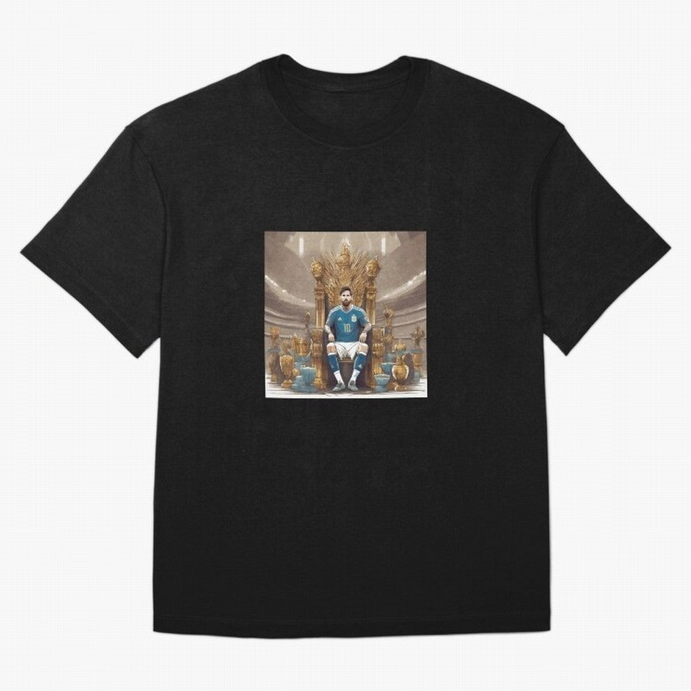 Messi Argentina Futbol Soccer King T-Shirt Classic T-Shirt Build FIFA World Cup 2026 Group Stage for Fans of Cristiano Ronaldo and England and Germany, Bringing Vintage Soccer Flavor, Modern Football Stars, National Flags and Final Night Emotion;