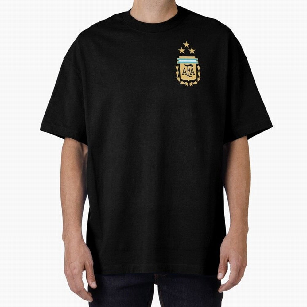 Argentina 3 Stars Classic T-Shirt Relive Legendary Nights from Match Day Hype around FIFA World Cup 2026 Group Stage, Messi and Cristiano Ronaldo, Portugal, Spain and Germany, Championship Spirit, Famous Goals, Roaring Crowds and International