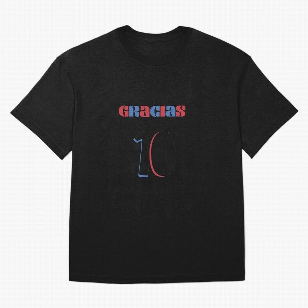 GRACIAS MESSI Essential T-shirt Classic T-Shirt Bring Retro Soccer Energy to Global Football Passion for FIFA World Cup 2026 Group Stage, Inspired by Cristiano Ronaldo, Germany, Vintage Soccer Flavor, Modern Football Stars, National Flags and Final