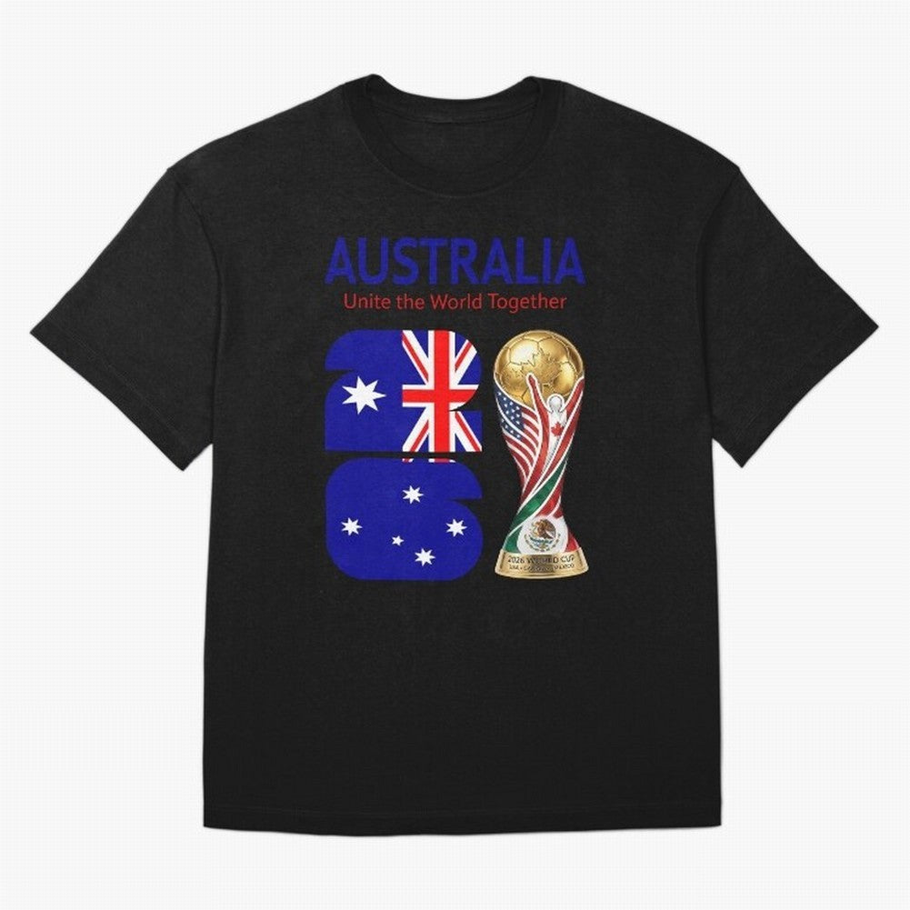 World Cup 2026, AUSTRALIA Classic T-Shirt Turn Every Weekend Toward Match Day Hype around FIFA World Cup 2026 Group Stage, Messi, Argentina, France and Brazil, Stadium Memories, Football Loyalty, International Chants and Championship Tradition;