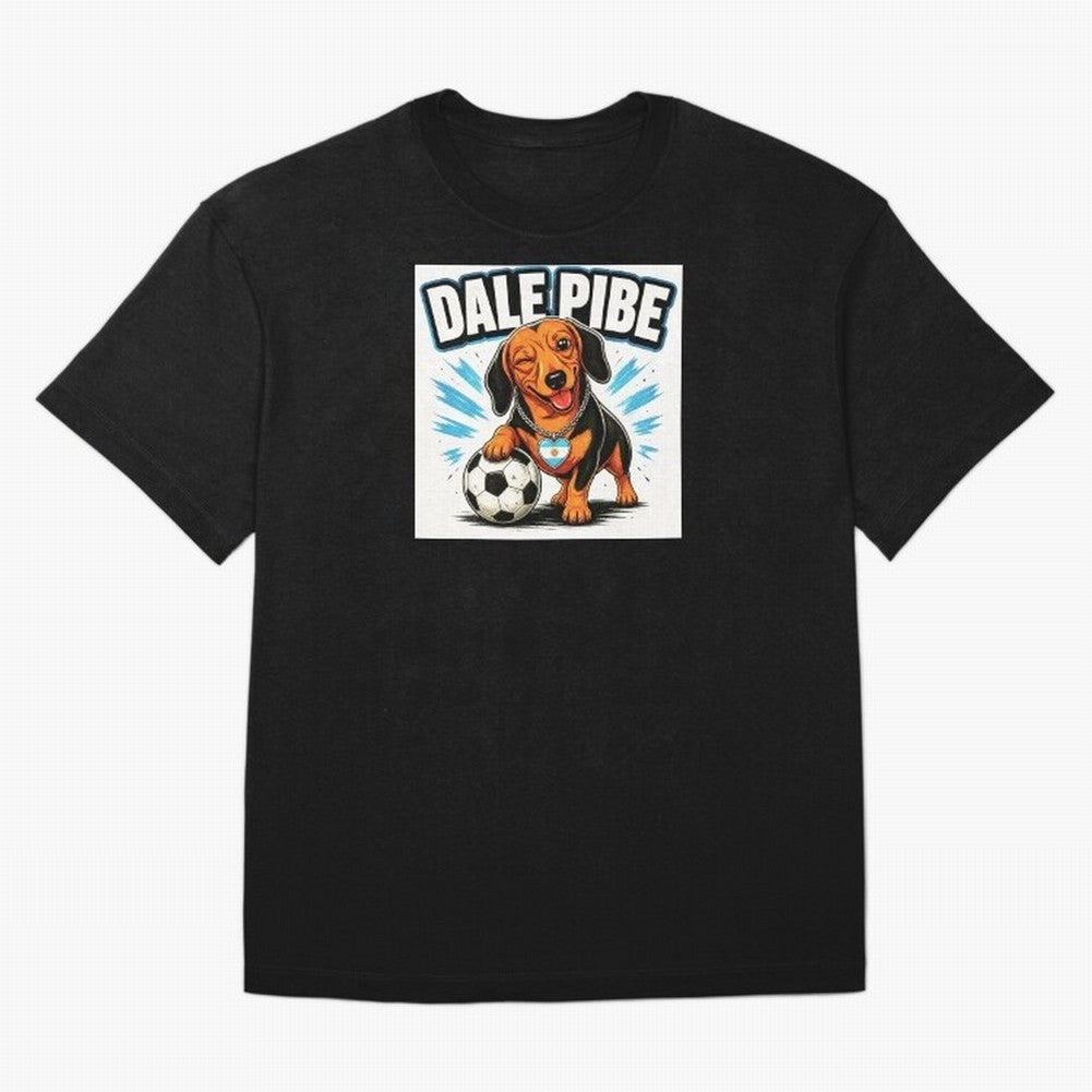 Argentine Soccer Dachshund - Dale Pibe Classic T-Shirt Represent Fans Who Live for the FIFA World Cup 2026 Group Stage Journey through Messi, Neymar and Mbappe Highlights, France Pride, Soccer Culture, Superstar Moments, National Team Dreams and
