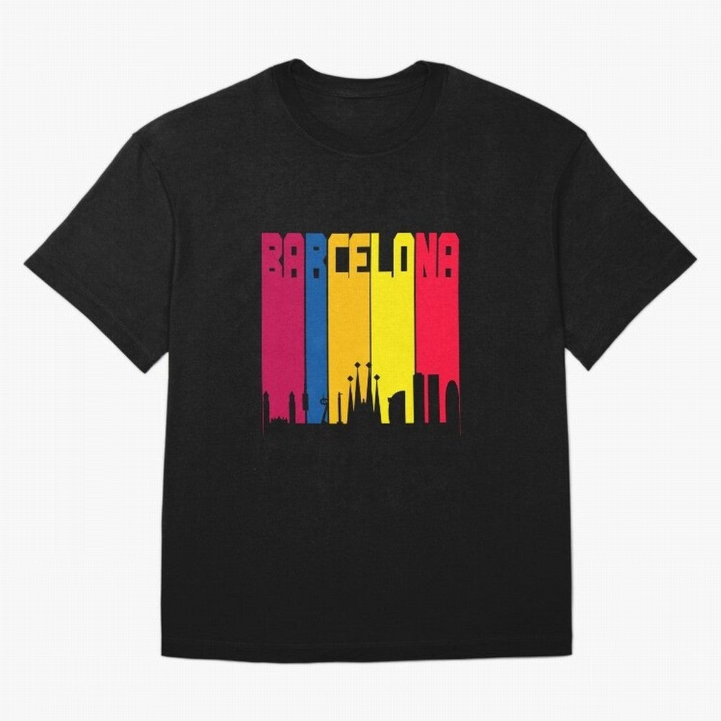 Barcelona Skyline BCN Catalunya Classic T-Shirt Bring Legendary Rivalry Energy to FIFA World Cup 2026 Group Stage for Fans of Messi, Neymar and Mbappe and France, Bringing Soccer Culture, Superstar Moments, National Team Dreams and Competitive