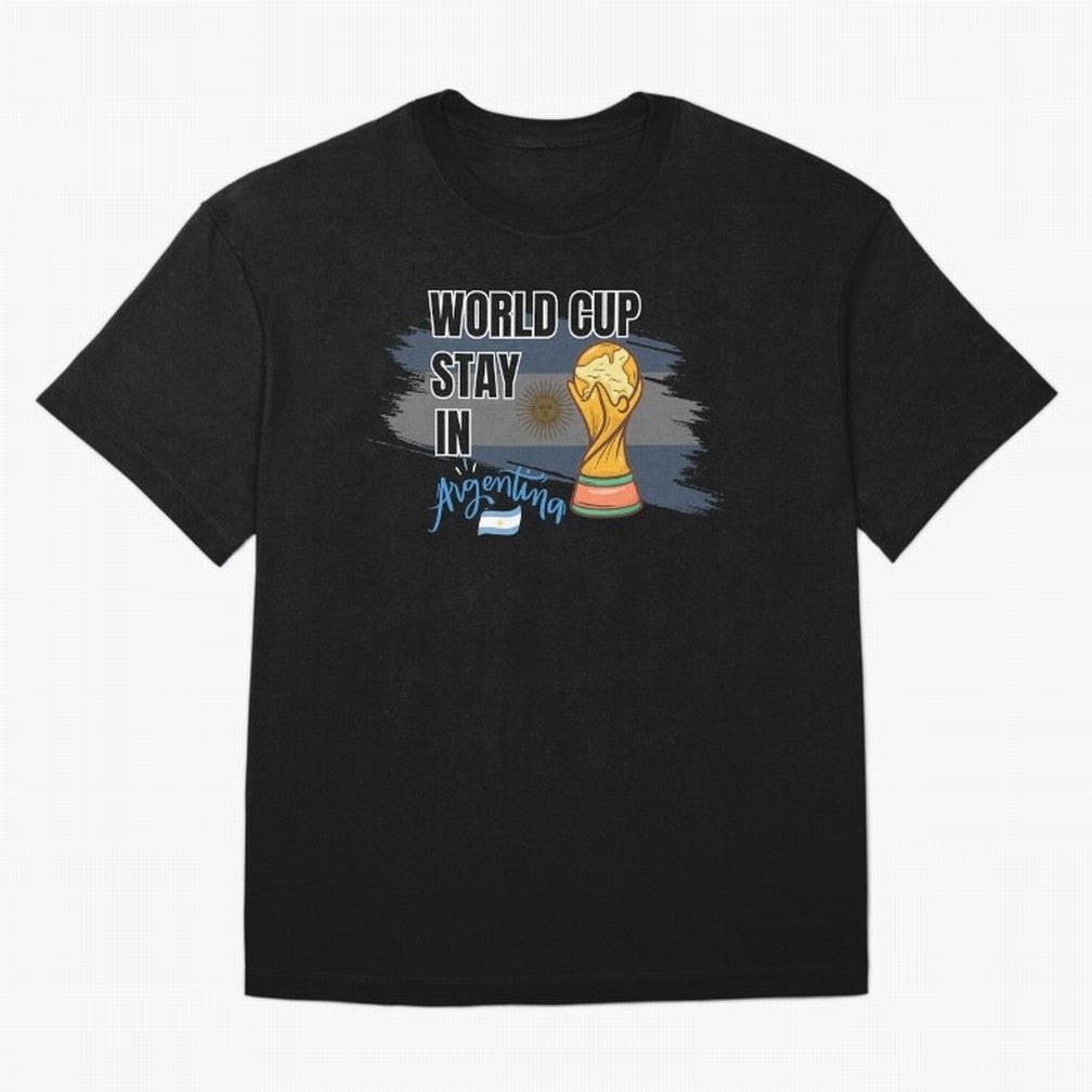 World Cup stay in Argentina Oversized T-Shirt Feel the Trophy Chase of FIFA World Cup 2026 Group Stage Inspired by Neymar, Haaland and Cristiano Ronaldo, Netherlands Energy, Soccer Culture, Superstar Moments, National Team Dreams and Competitive
