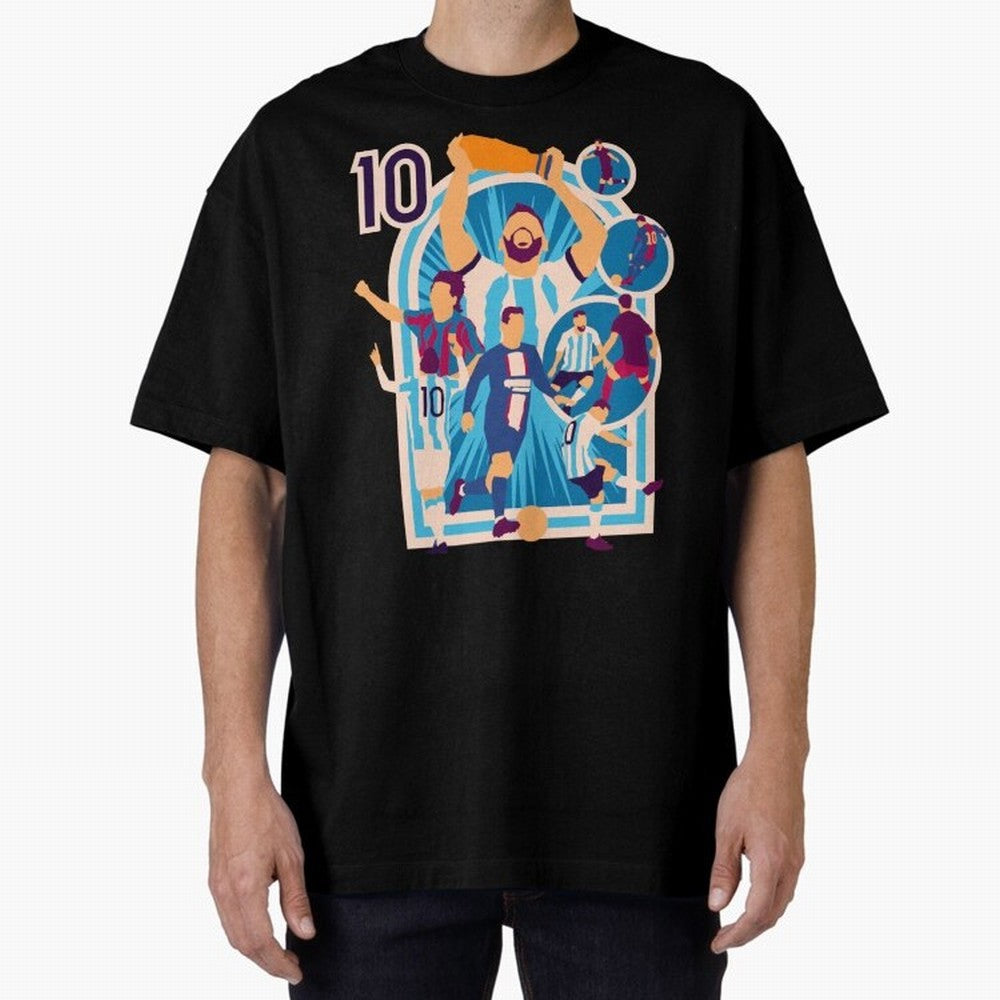 Messi - The Goat Classic T-Shirt Enjoy the Biggest Football Party of FIFA World Cup 2026 Group Stage Featuring Messi, Neymar and Mbappe, England, France and Netherlands Energy, Match Day Excitement, Supporter Culture, Golden Goals and Global