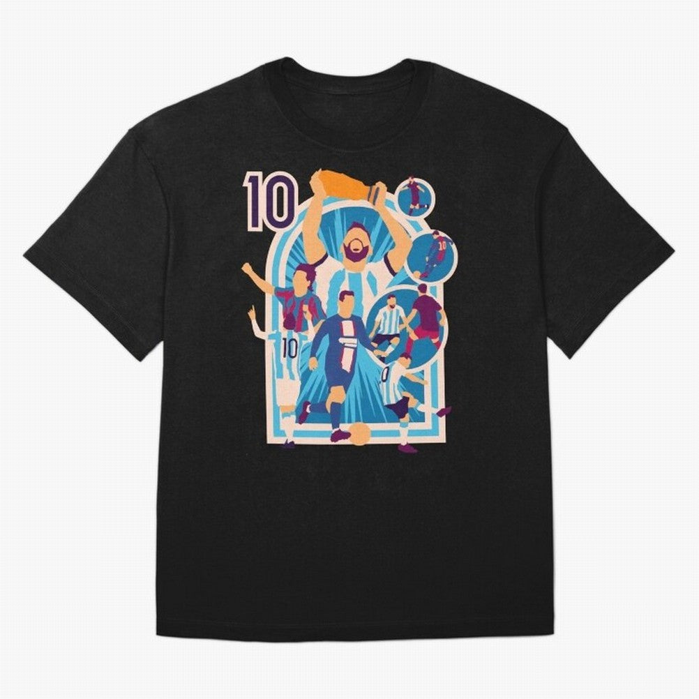 Messi - The Goat Classic T-Shirt Enjoy the Biggest Football Party of FIFA World Cup 2026 Group Stage Featuring Messi, Neymar and Mbappe, England, France and Netherlands Energy, Match Day Excitement, Supporter Culture, Golden Goals and Global