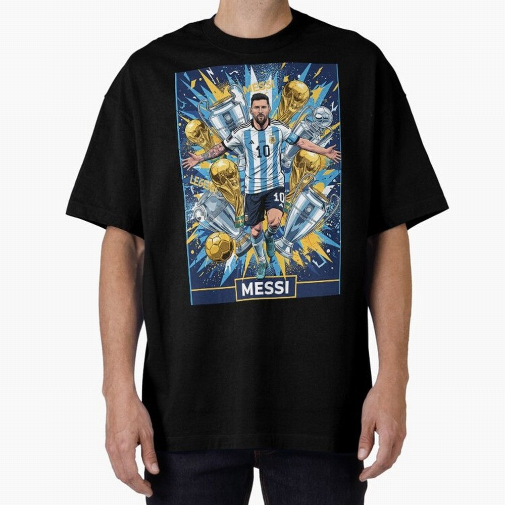 MESSI The Golden Legend Classic T-Shirt Feel the Heartbeat of FIFA World Cup 2026 Group Stage Celebrating Mbappe, Spain and Netherlands Energy, Worldwide Fan Energy, Dramatic Goals, Stadium Lights and Championship Celebrations; Made for Collectors