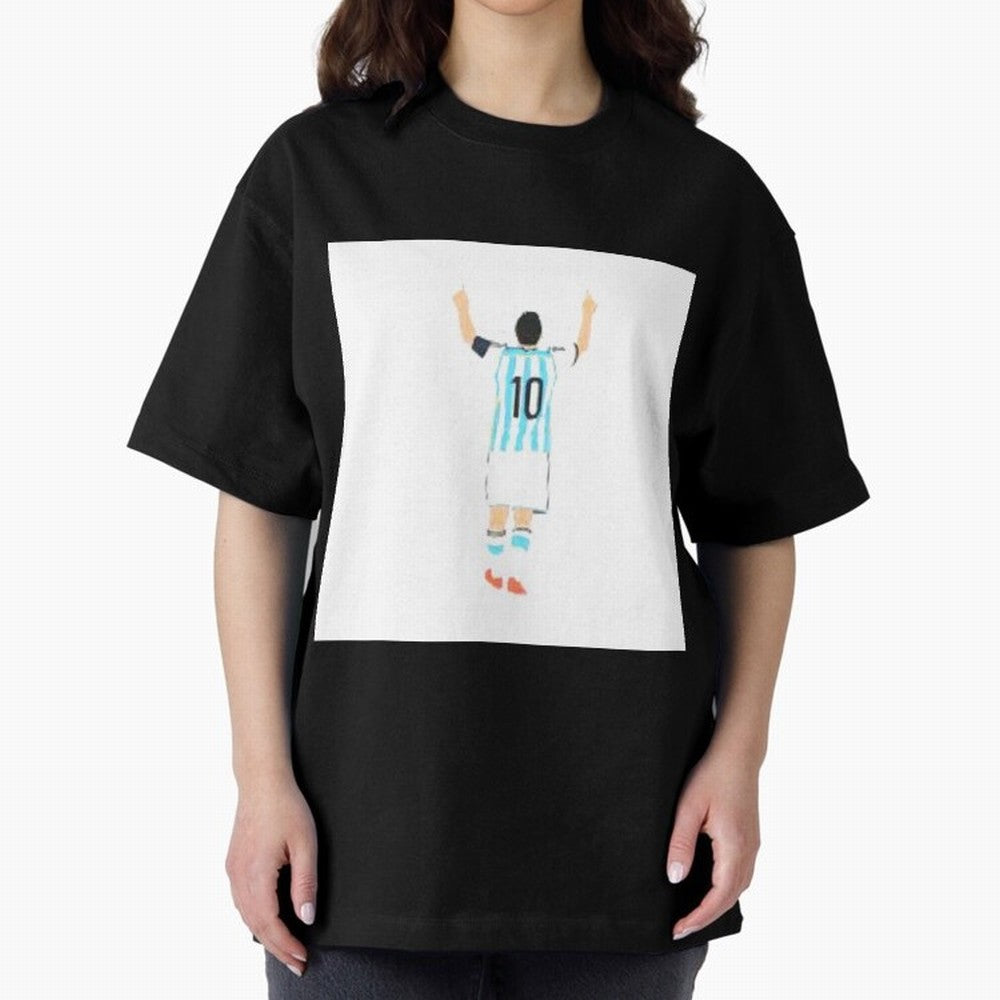 Messi Classic T-Shirt Celebrate Every Goal in Match Day Hype around FIFA World Cup 2026 USA Canada Mexico, Messi and Cristiano Ronaldo, Portugal, Retro Football Energy, Iconic Rivalries, Trophy Chase Drama and Stadium Atmosphere; Great for